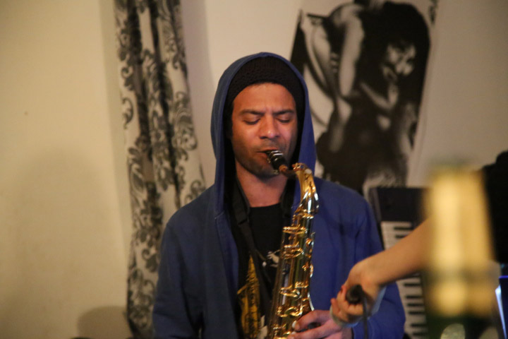 Daniel Playing Sax